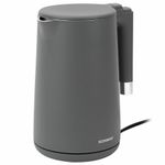Чайник электрический с двойными стенками SONNEN KT-8719G, 1,5 л, 2200 Вт, графитовый, 454693