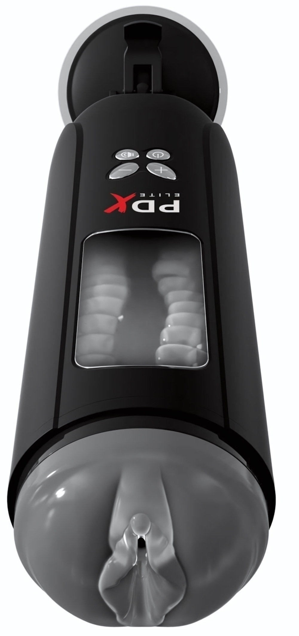 Серый мастурбатор-вагина с функцией переминания Ultimate Milker (Цвет: серый)