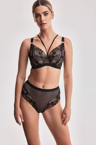 Бюстгальтер пуш-ап Volare с дополнительными съемными бретелями (Размер: 80C) (Цвет: черный)