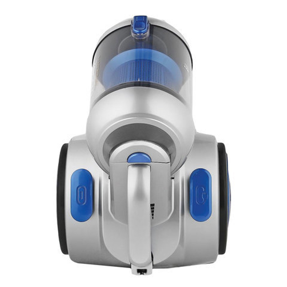 Пылесос NATIONAL NH-VC1851, с контейнером "циклон", 1800 Вт, мощность всасывания 360 Вт, синий/серебро