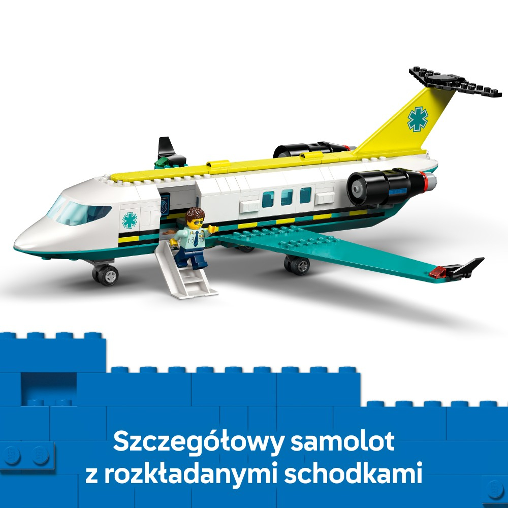 LEGO City - Самолет скорой помощи 60465
