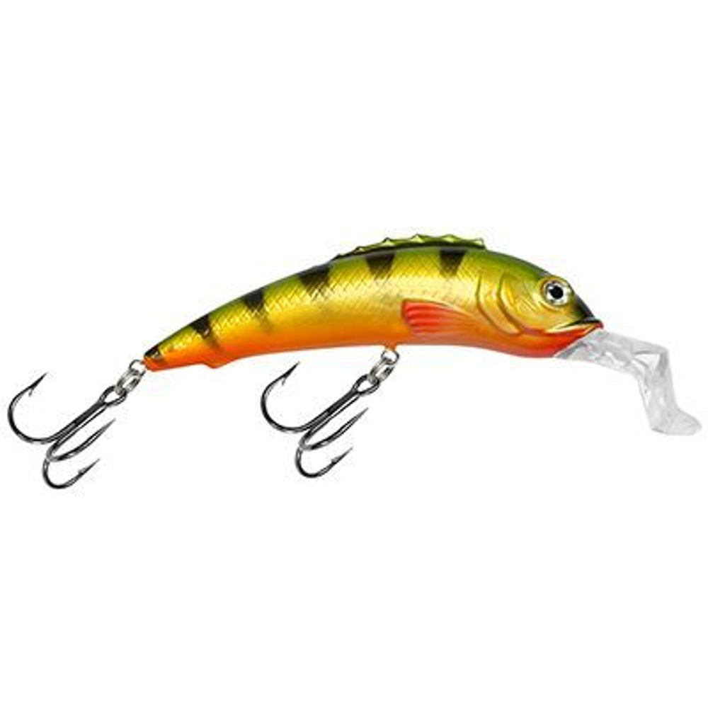 Воблер для рыбалки ЕРШ-2 102mm, цвет 014 (клоун), 1 штука