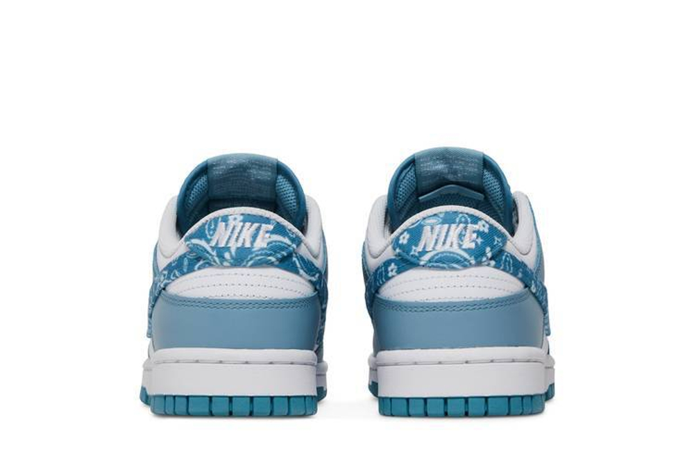 Кроссовки Nike Dunk Low Ess "Blue Paisley" (Женская размерная сетка)