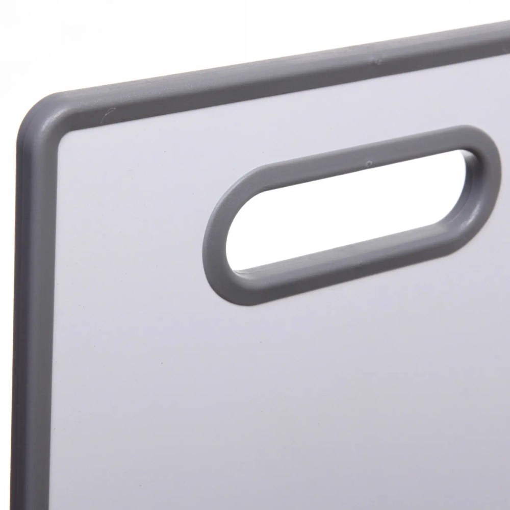 Доска разделочная пластиковая «Каменная крошка» 22*37см, серая