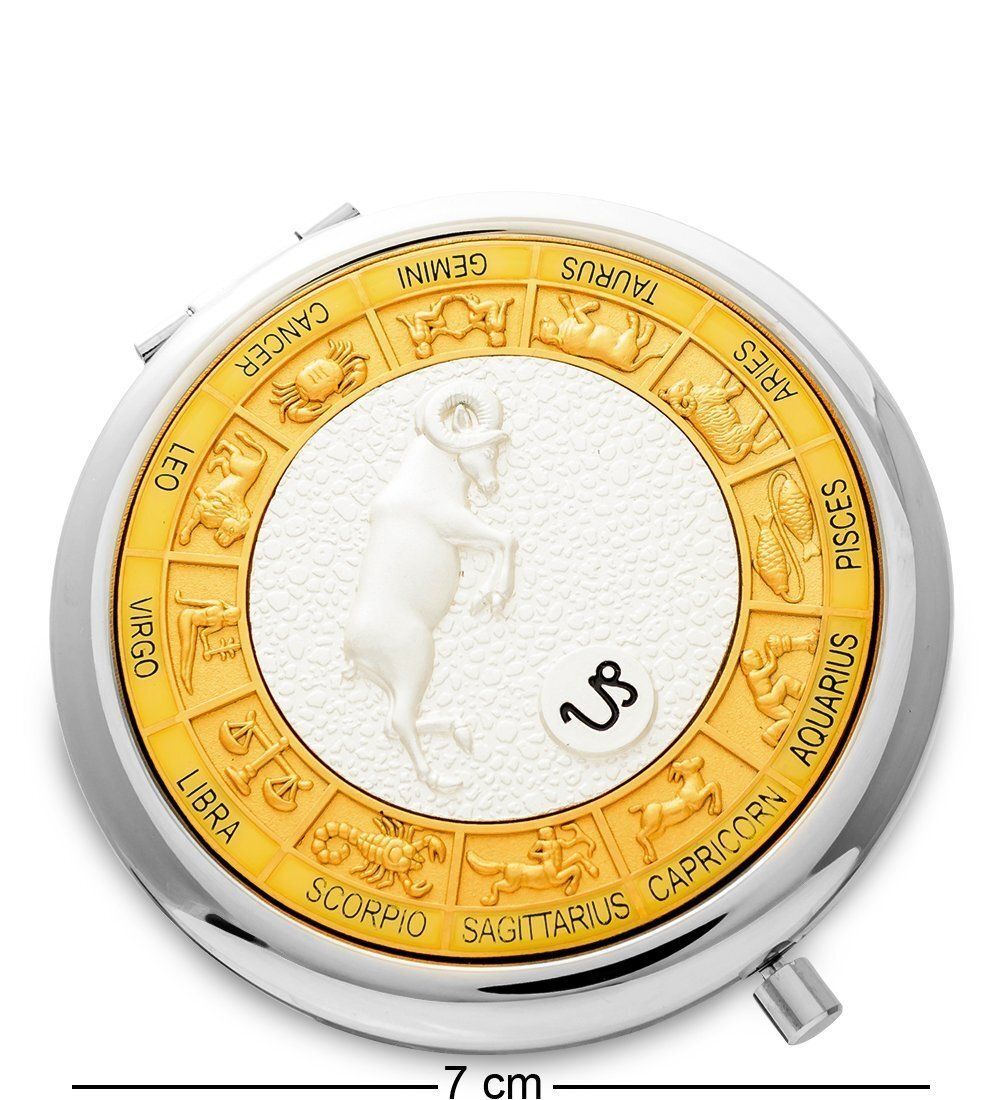 WIN- 02-10 Зеркало серебр. «Знак Зодиака - Козерог»