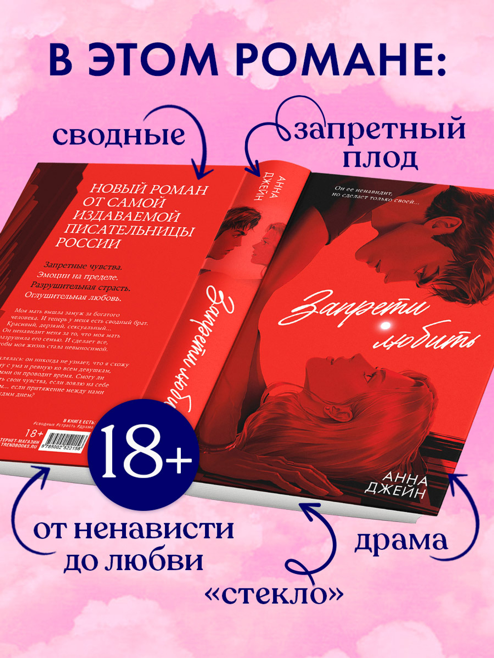 Романы Анны Джейн (подарочные). Запрети любить