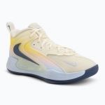 Кроссовки волейбольные Nike Hyperset 2 SE coconut milk/diffused blue/hydrogen blue