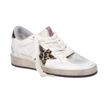 Женские Golden Goose Ball Star VCE with Leopard Print Pony Skin Star and Heel Tab