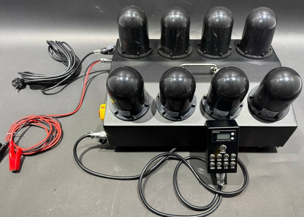 Автомобильный подавитель дронов РЭБ Барьер 8 400 w 8 каналов