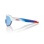Спортивные очки 100% S2 / TotalEnergies Team Matte White Metallic / HiPER Blue ML Mirror Lens