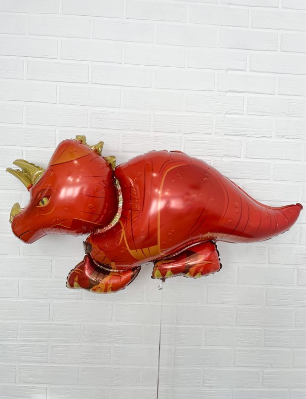 AN Шар фигура Динозавр Трицератопс 42"/106CM W X 24"/60CM H (БГ-47)