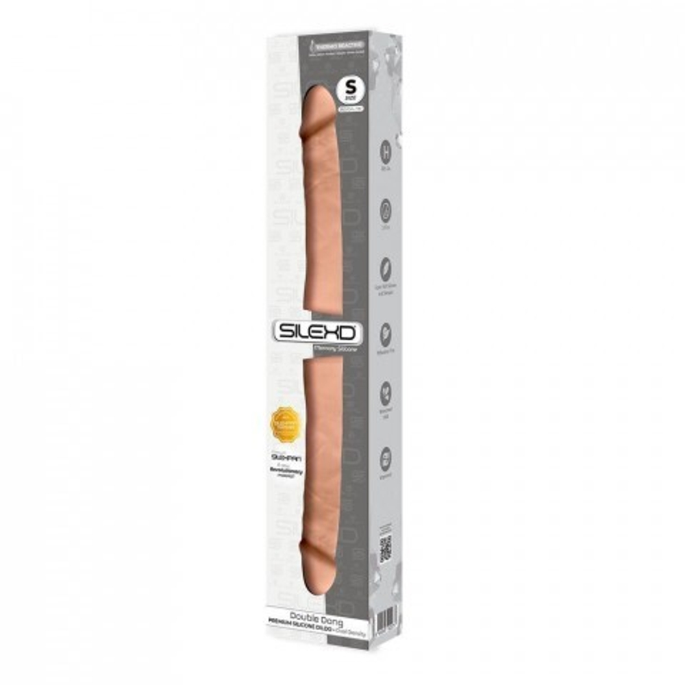 Двусторонний фаллоимитатор SilexD (38×3,9 см) с двойной плотностью