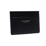 Картхолдеры и кошельки SAINT LAURENT Logo, 375946BTY0N-1000