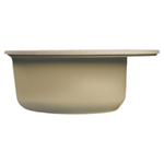 Мойкa ML-GMS102 СТАНДАРТ круглая, бежевый (328), 500 мм (глуб. чаши 170)