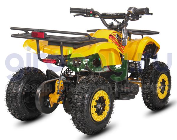 Детский электроквадроцикл WHITE SIBERIA SNEG MINI 1000W - Желтый