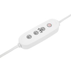 UST-E33 WHITE 2M Таймер с вилкой и разъемом L.N.G для фито светильника. 220В. 150Вт. Провод 2 метра. ТМ Uniel