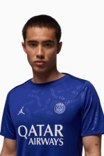 Футболка Nike PSG x Jordan 24/25 Pre-Match - темно-синий