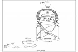 Настольная лампа декоративная Eglo Bradford 49283