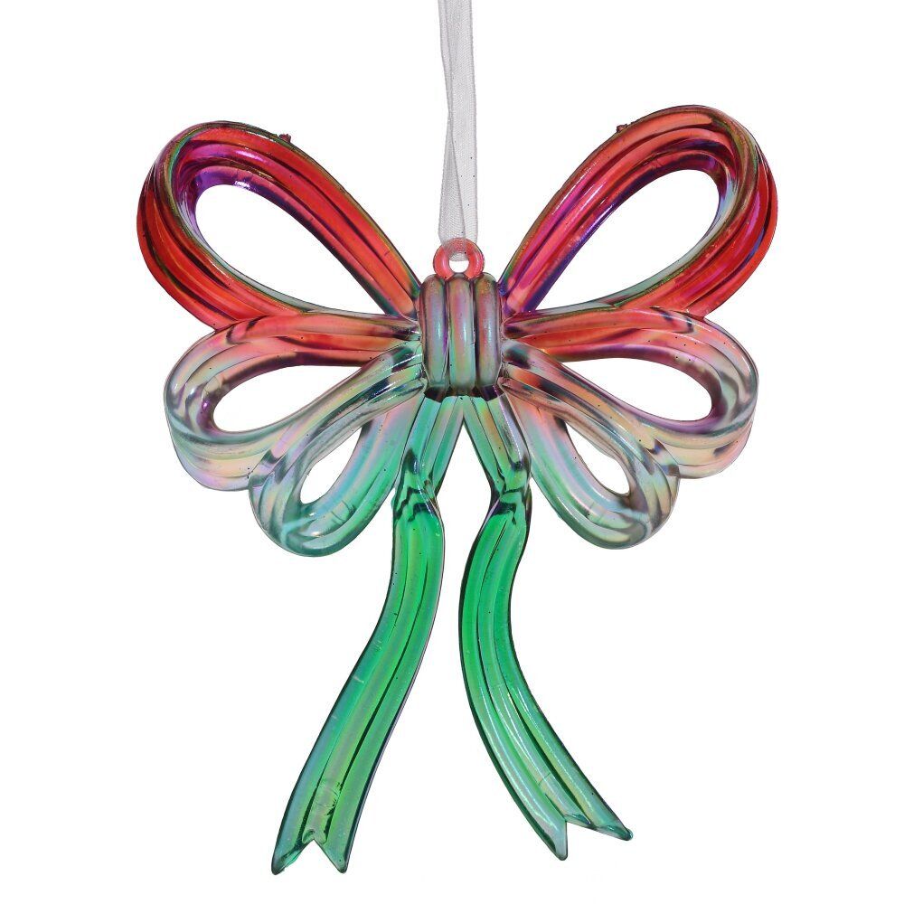 GAEM Украшение новогоднее "Бант", L11 W2 H13,5 см, 2в.