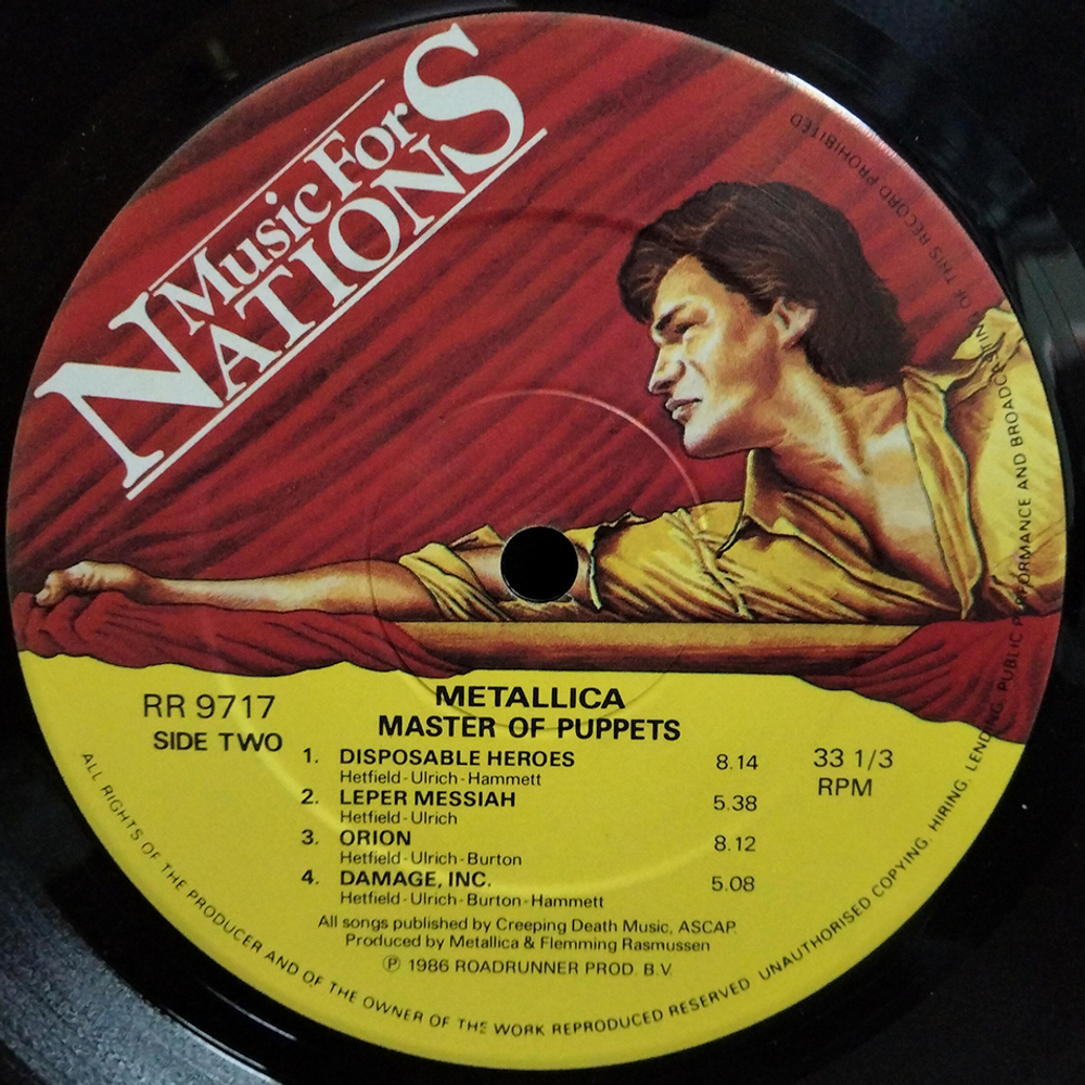 Metallica / Master Of Puppets (LP)