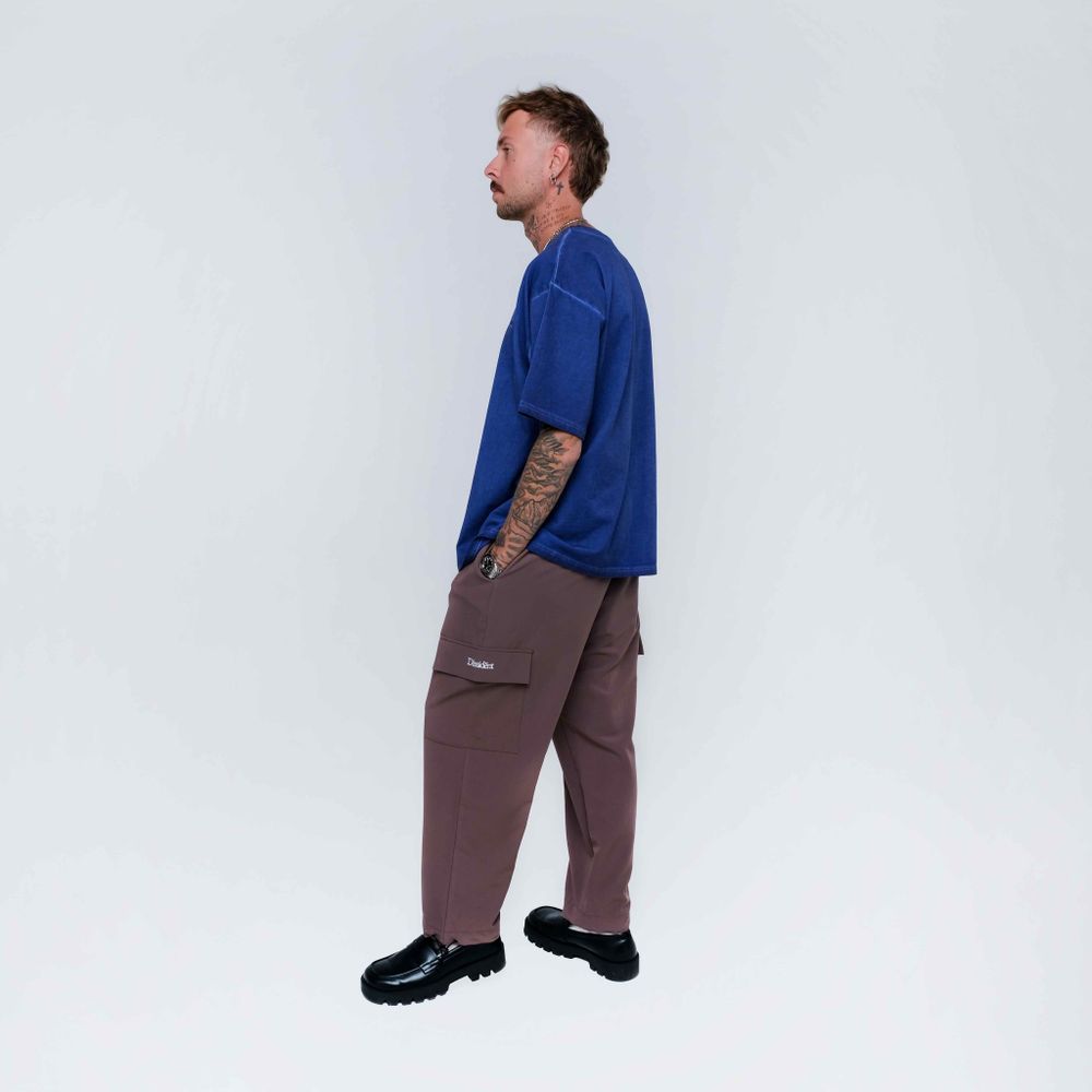 Брюки Dissident Cargo Logo коричневые