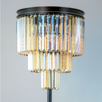 Citilux Мартин CL332992 Торшер хрустальный Шампань