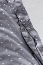 постельное белье серое в горошек200 200 купить