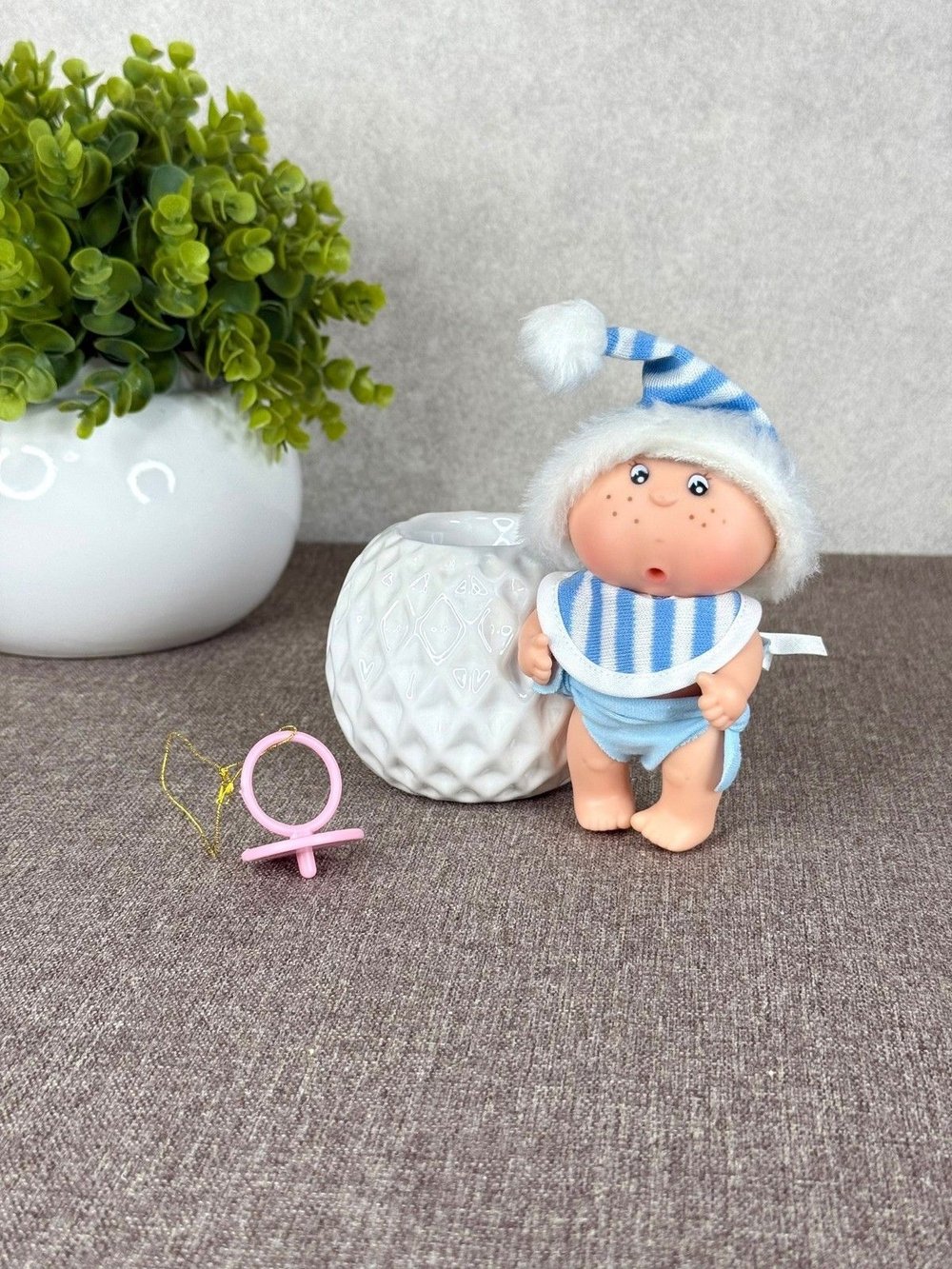 Пупс BERJUAN виниловый 12см Mini Gorditos (170A6)