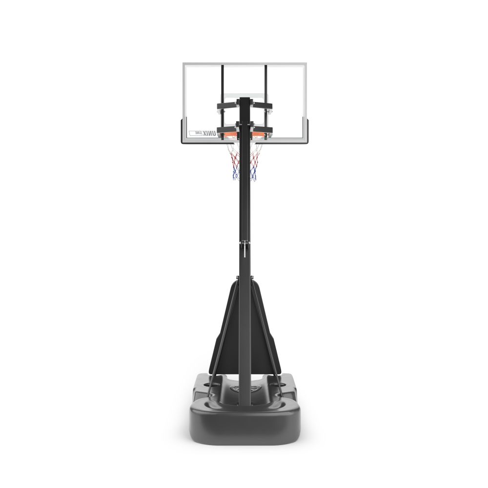 Баскетбольная стойка UNIX Line B-Stand-TG 54x32&quot; R45 H230-305 см
