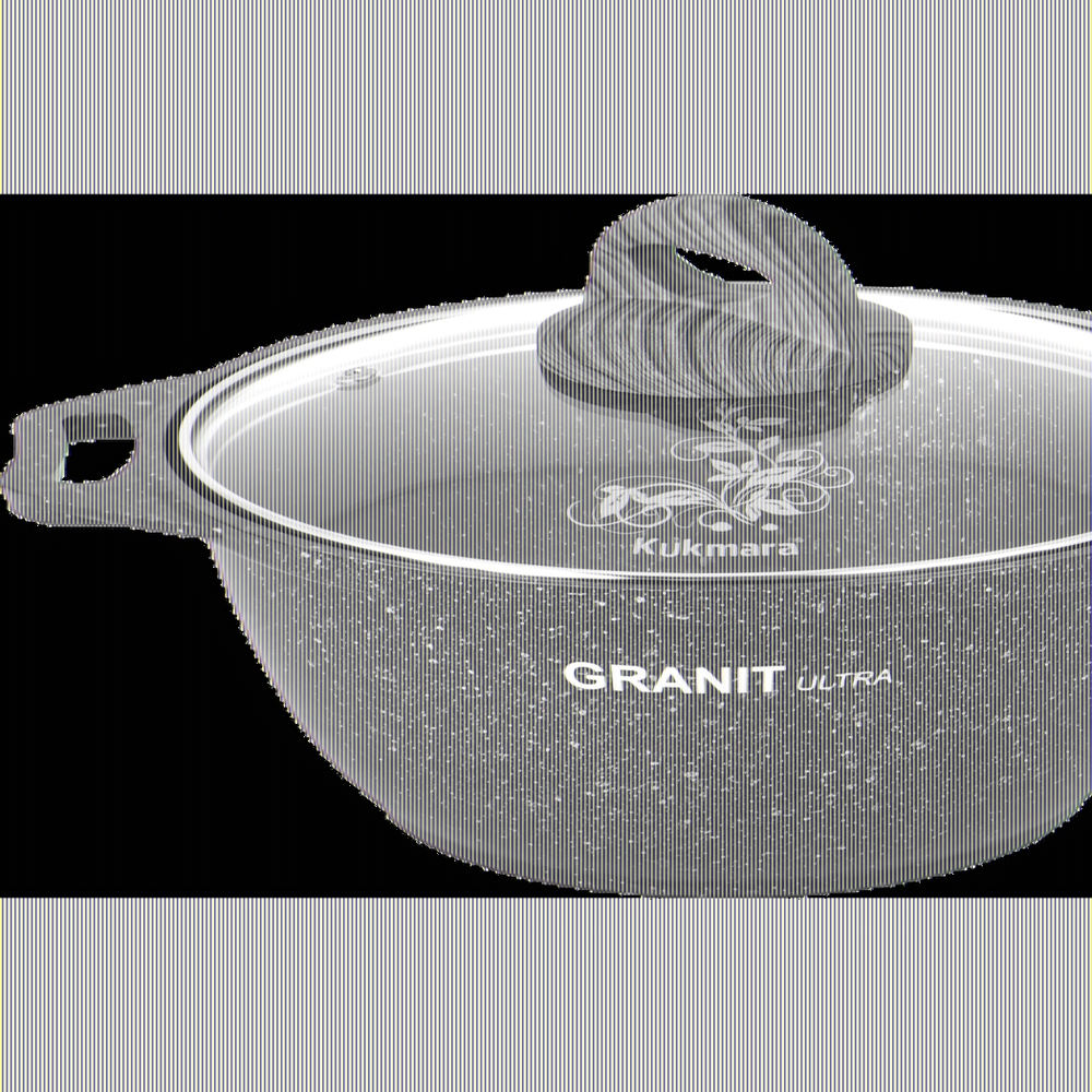 Кастрюля 2л «Granit ultra»(red) со стеклянной крышкой кга22а