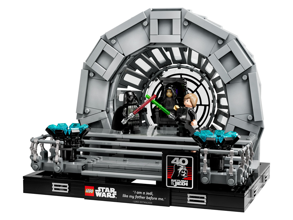 LEGO Star Wars 75352 «Диорама: тронный зал Императора» — сцена из “Возвращения джедая”