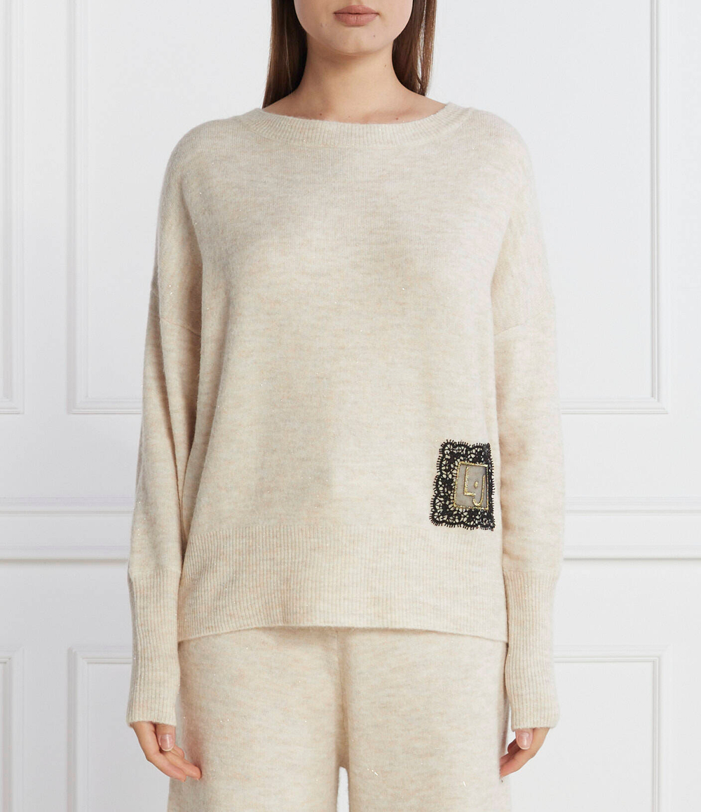 Свитер Liu Jo Rose - бежевый(5F3037 MA08O)