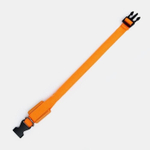 Ошейник светящийся узкий для небольших собак, 3 режима, 26см, Оранжевый