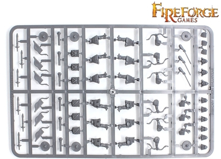 1/2 Byzantine Horse Archers (3 литника, 6 моделей)