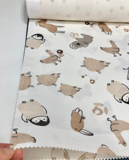 Ткань рогожка Anka Symfony of Colors Print Rex 106 арт. Universal 22 col. 1002 (высота 295 см)