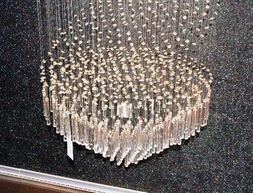 cristal  cascade chandelier  11-09  by Cristallino