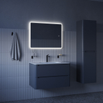 Зеркало с подсветкой 3 в 1 IDDIS Uniq, два навеса, 80/60 см, UNI8060i98