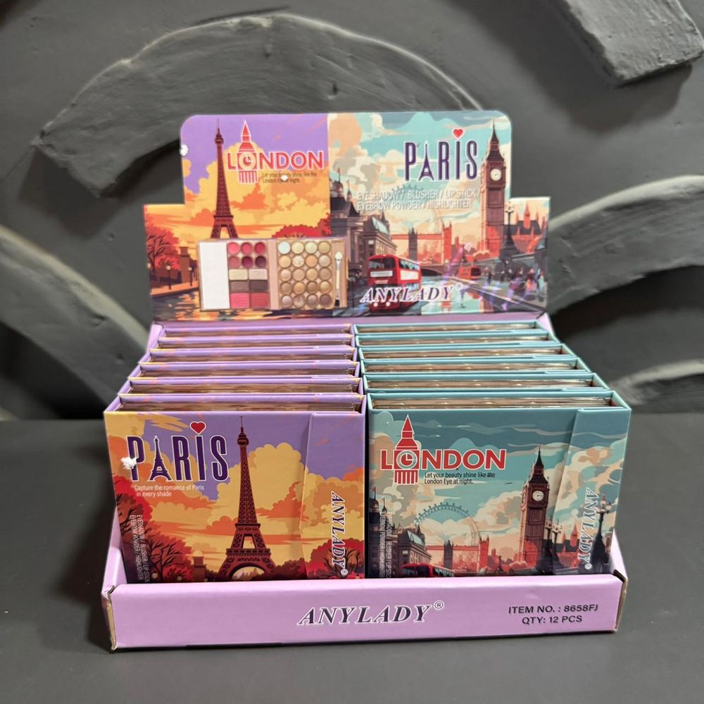 Палетка теней "Paris"