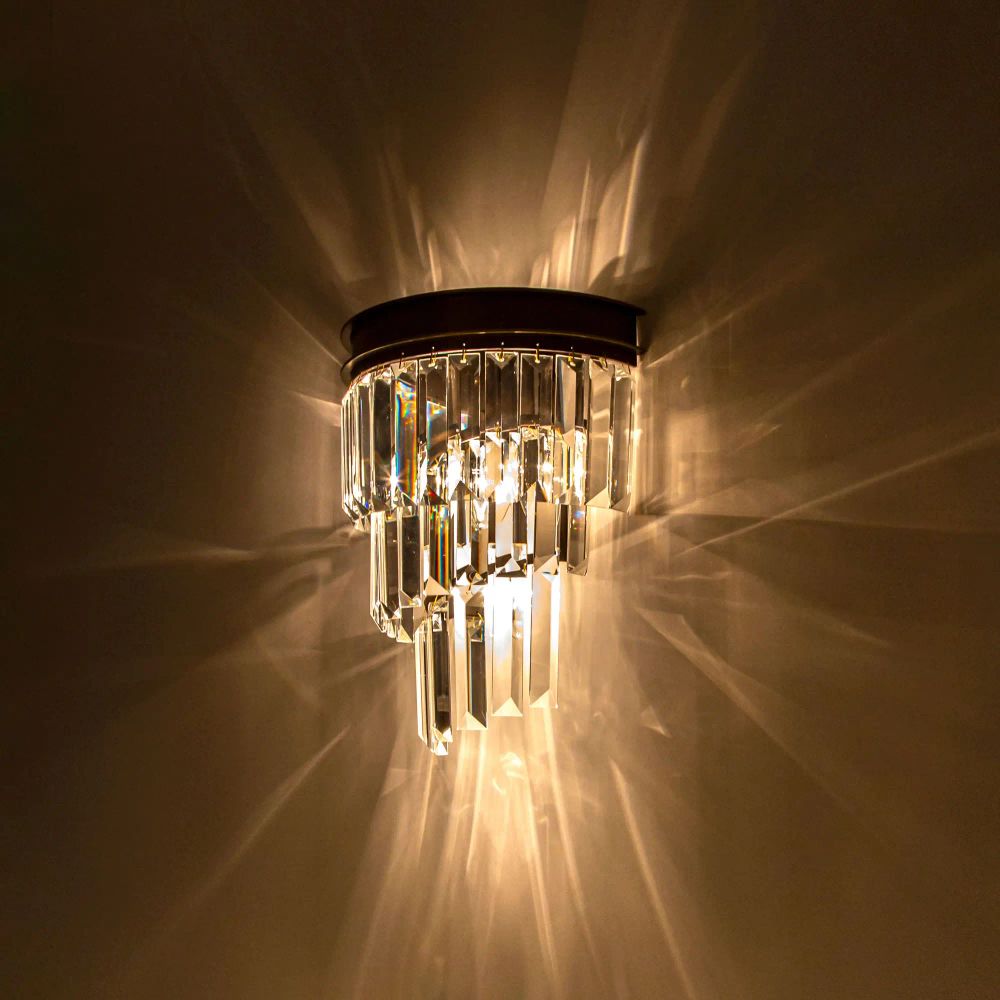 Citilux Мартин CL332431 Бра хрустальное Позрачное