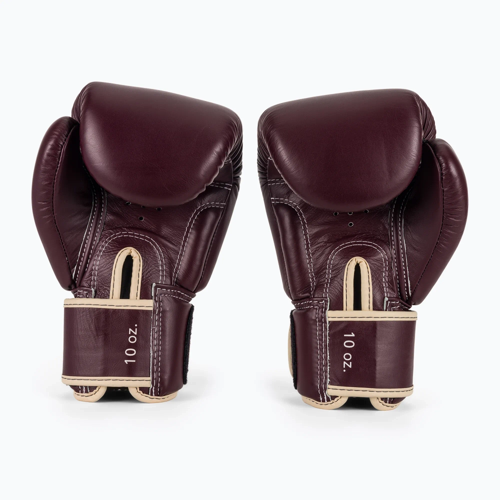 Боксёрские перчатки Fairtex Real Leather Boxing maroon