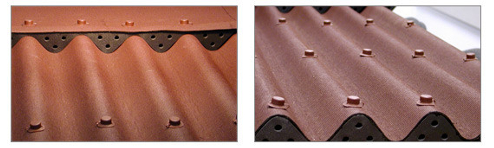 Заполнитель карниза Ондулин Смарт универсальный 855 мм