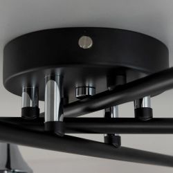 Citilux Нильс CL132165 Люстра потолочная Чёрная