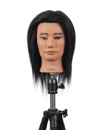 Учебная манекен голова "брюнет" без бороды