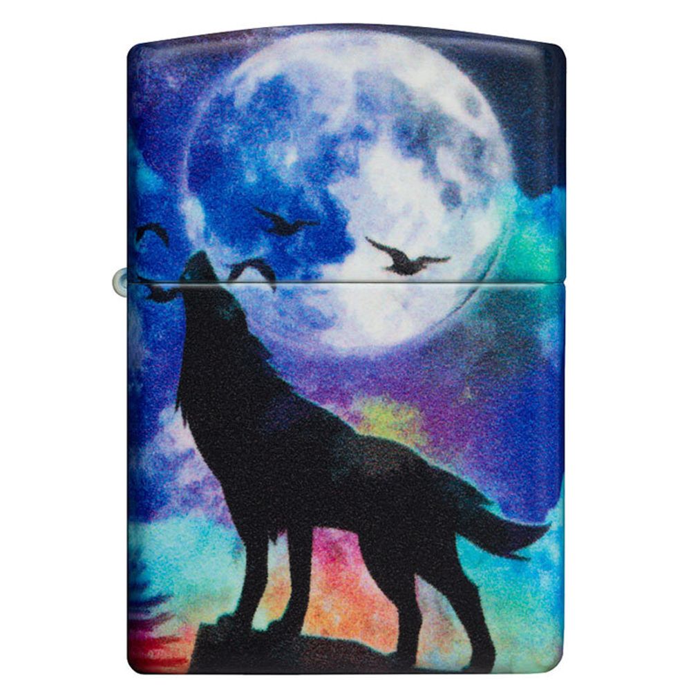 Зажигалка ZIPPO Wolf Design с покрытием 540 Matte (49683)