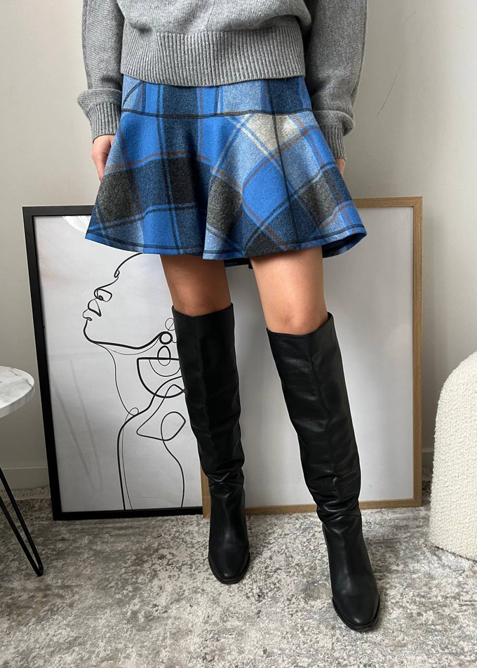 Кожаные сапоги Massimo Dutti, 38