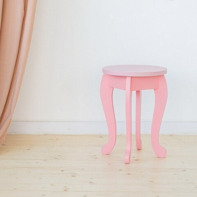 Табурет Моя принцесса розовый