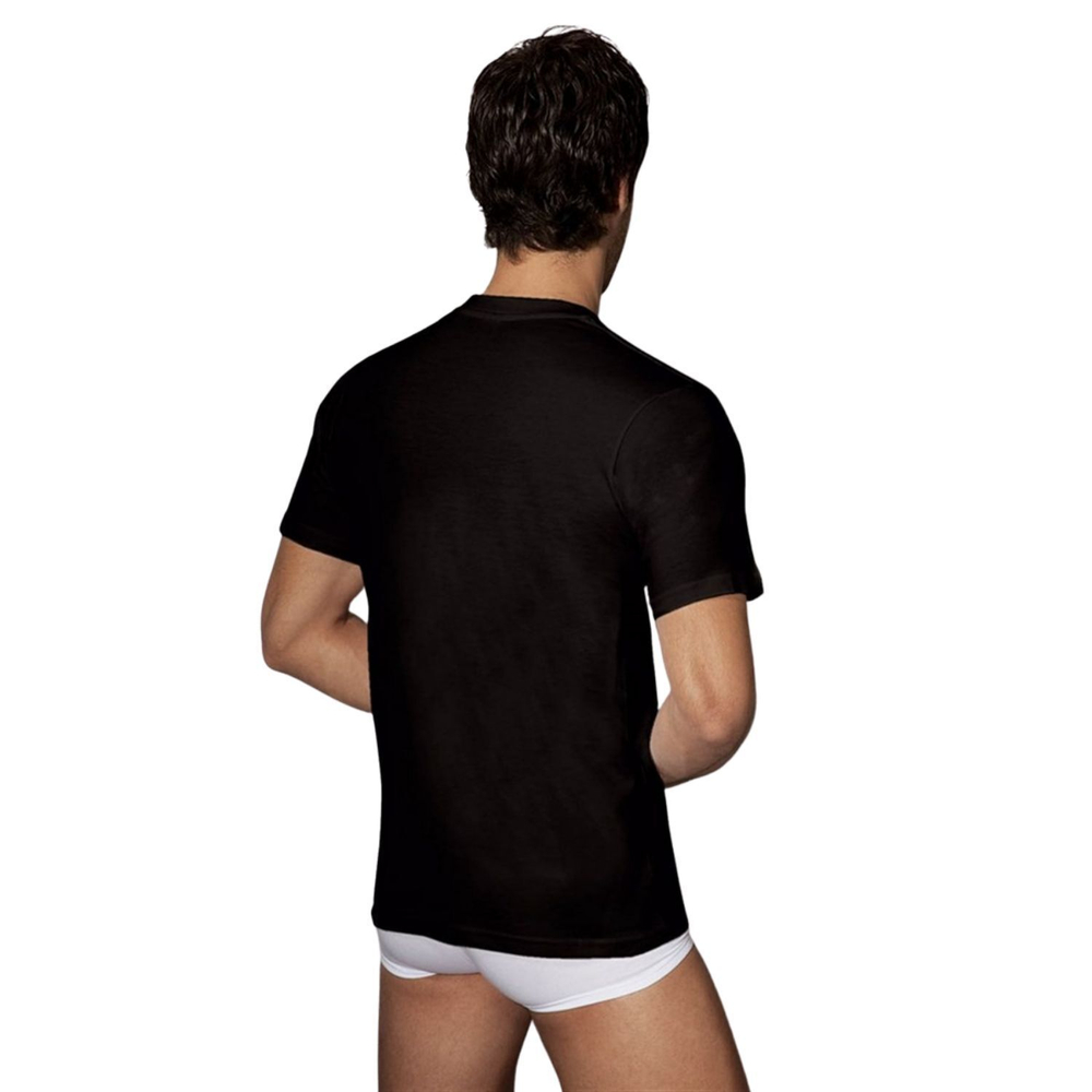 Футболка из натурального хлопка Doreanse Basic Cotton (Размер: L) (Цвет: черный)