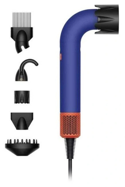 Фен Dyson Supersonic R Pro HD18, Vinca Blue/Topaz Orange