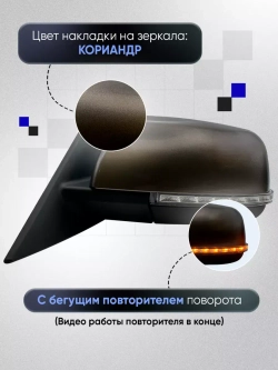 Зеркала ваз 2110-2112 2170-2171 Наружная регулировка