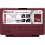 Набор инструмента THORVIK 1/4"DR, 38 предметов   TS038 (UTS0038)